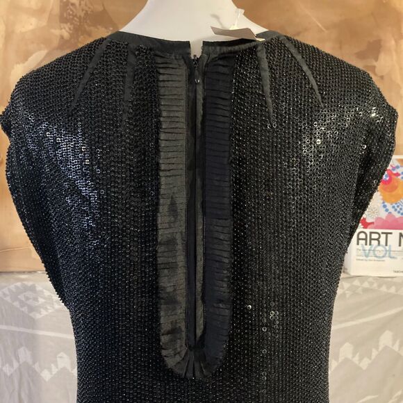 Namrata Joshipura Beaded, Silk Dress, Black Retail price $480 - Picture 10 of 16